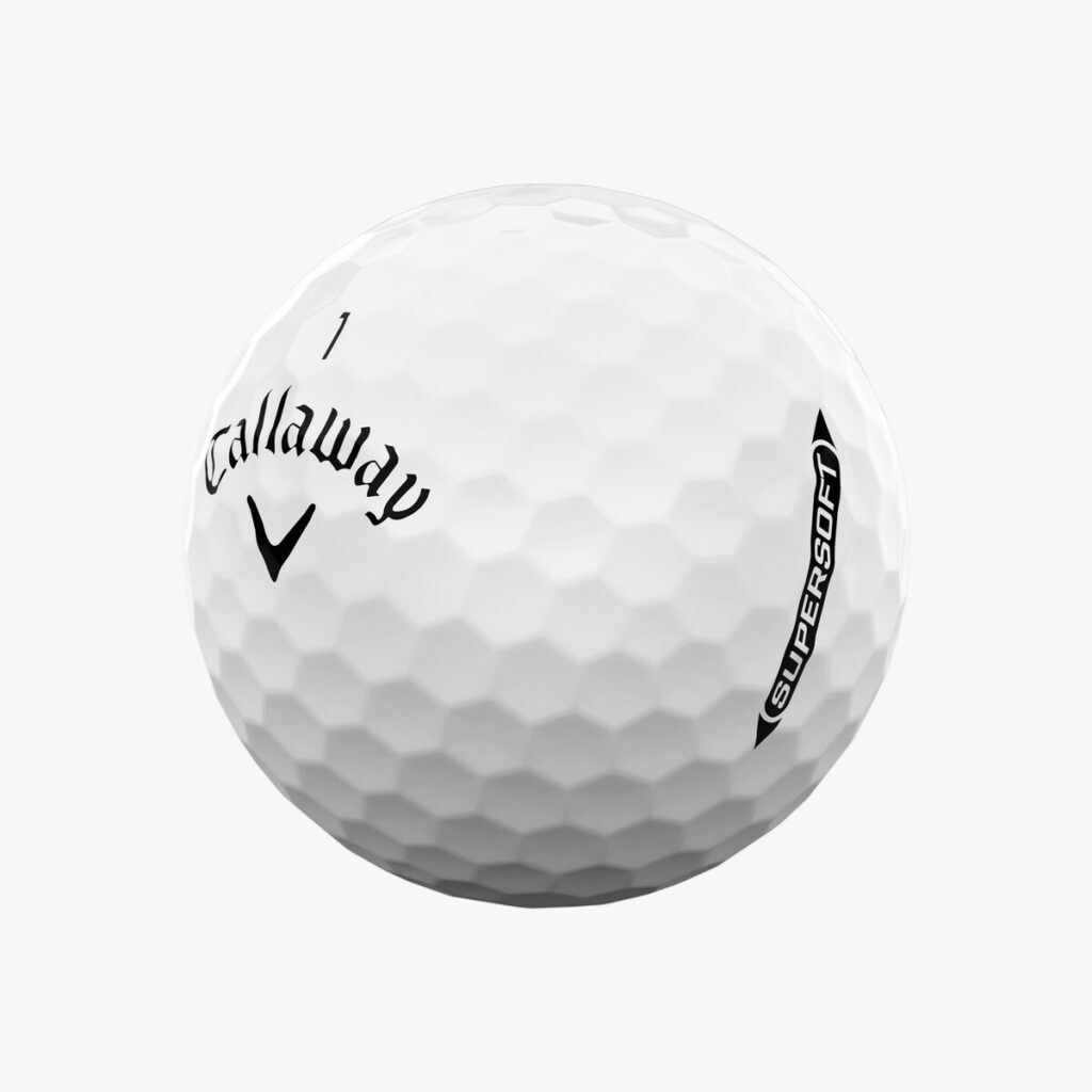 Callaway Supersoft golf ball for seniors
