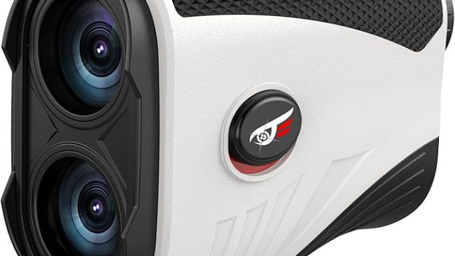 VyKure Golf Rangefinder with Slope – 1200 Yards, 7X Magnification & Flag Lock