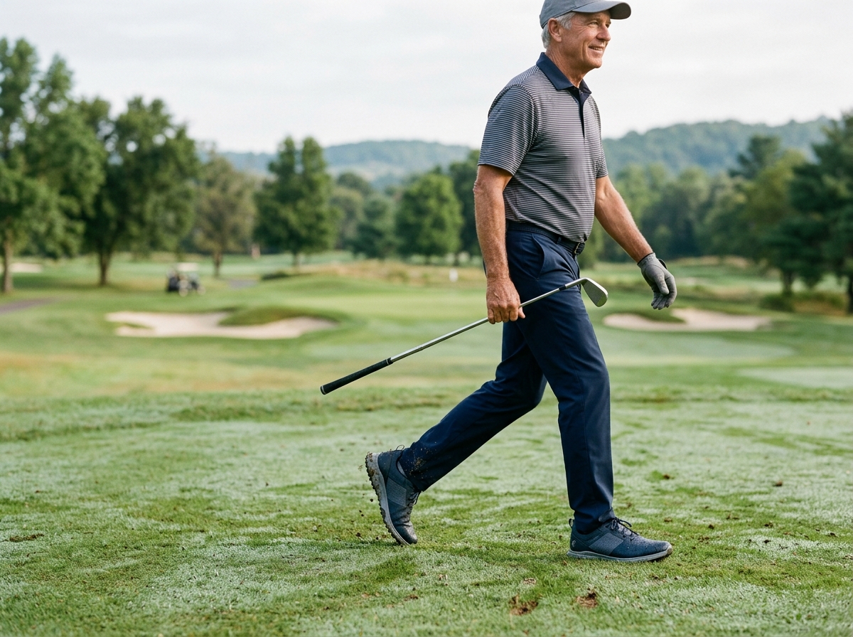 senior-golfer-wearing-waterproof-spikeless-golf-shoes-for-comfort-and-grip
